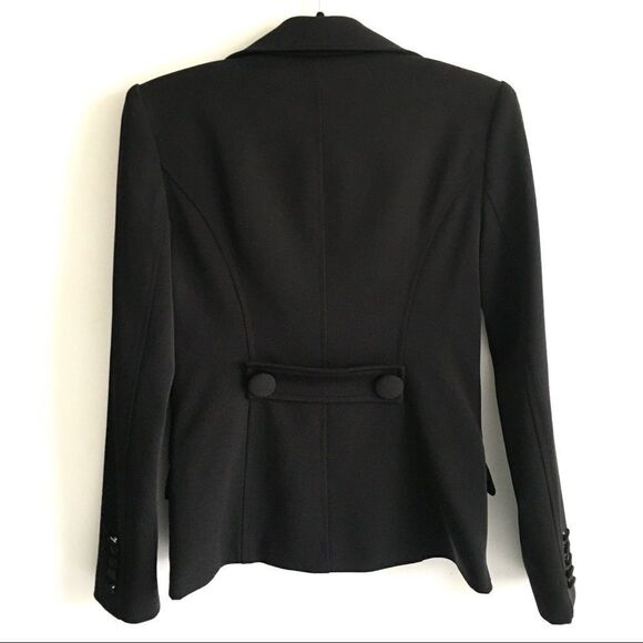 Matis by LUCIAN MATIS Black Single Button Front Blazer Jacket XS - Picture 3 of 9